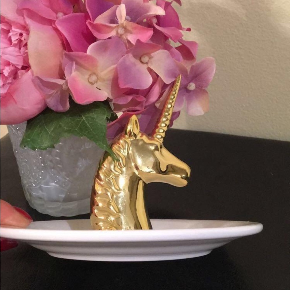 🌾 Unicorn jewelry tray